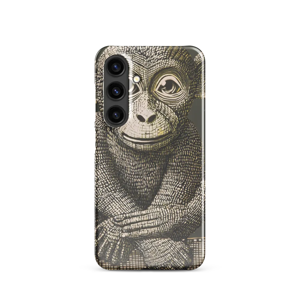 Intricate Primate Portrait