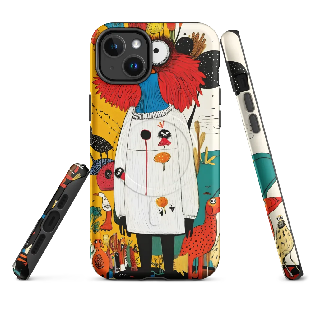 Whimsical Bird's Embrace