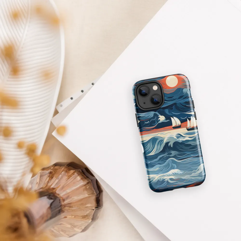 Ocean Whispers: A Voyage at Dusk