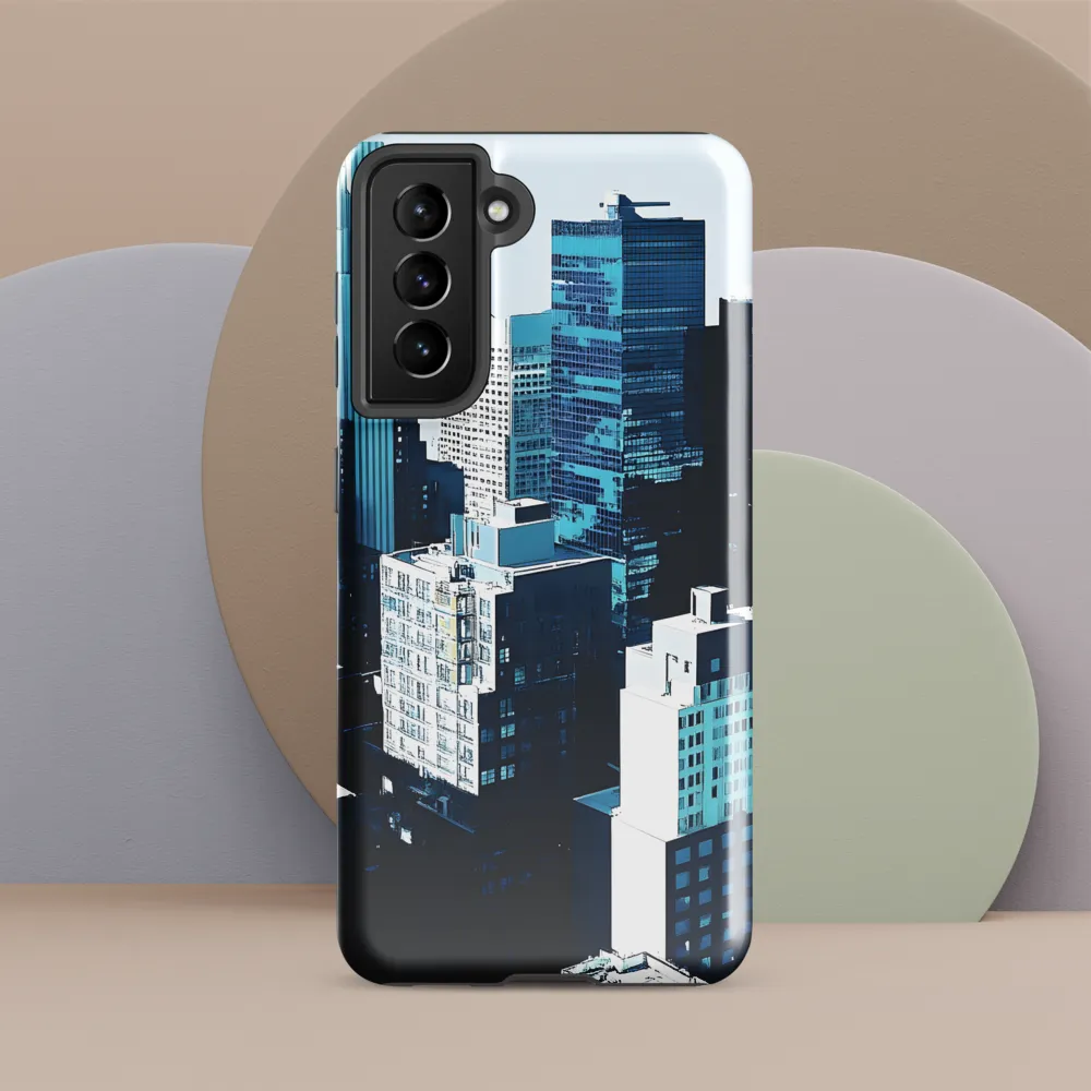Urban Serenity: A Minimalist Cityscape