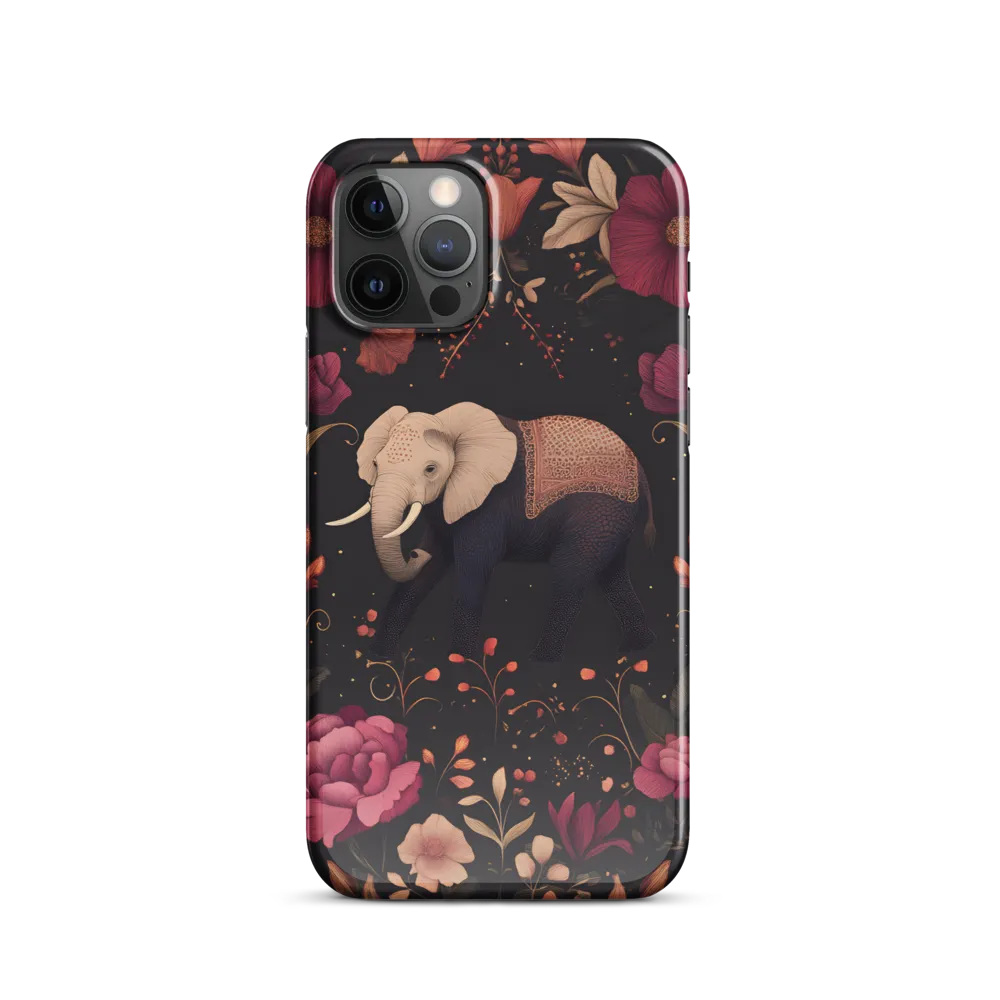 Whispers of the Wild: Elephants and Blooms