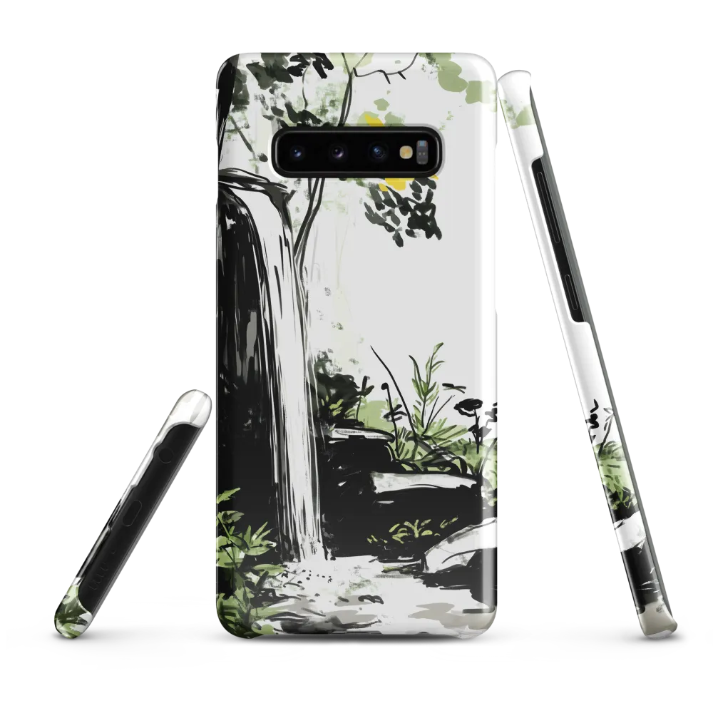 Tranquil Cascade | Phone Case |  S10 Plus | Snap Case | Glossy