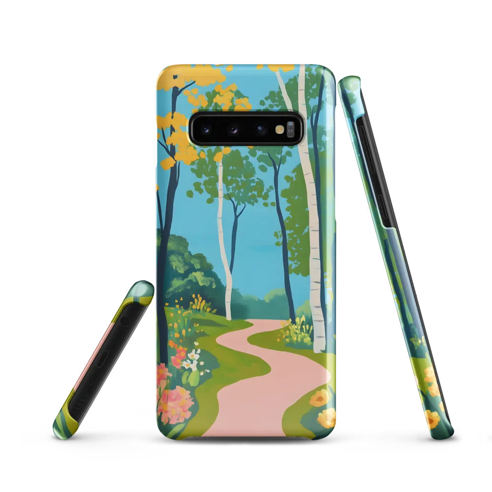 The Winding Path of Nature | Phone Case |  S10 | Snap Case | Glossy