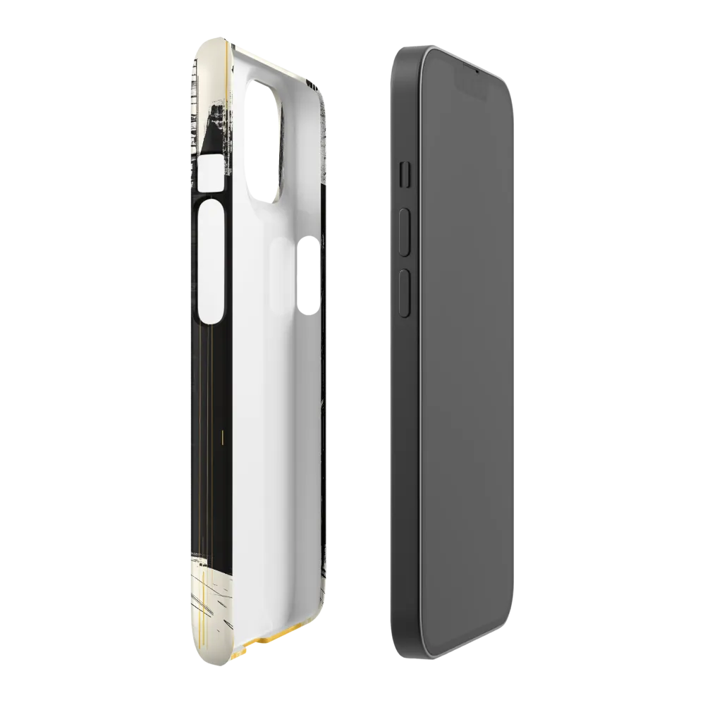 Urban Serenity: Empire State Reflection | Phone Case |  14 | Snap Case | Matte