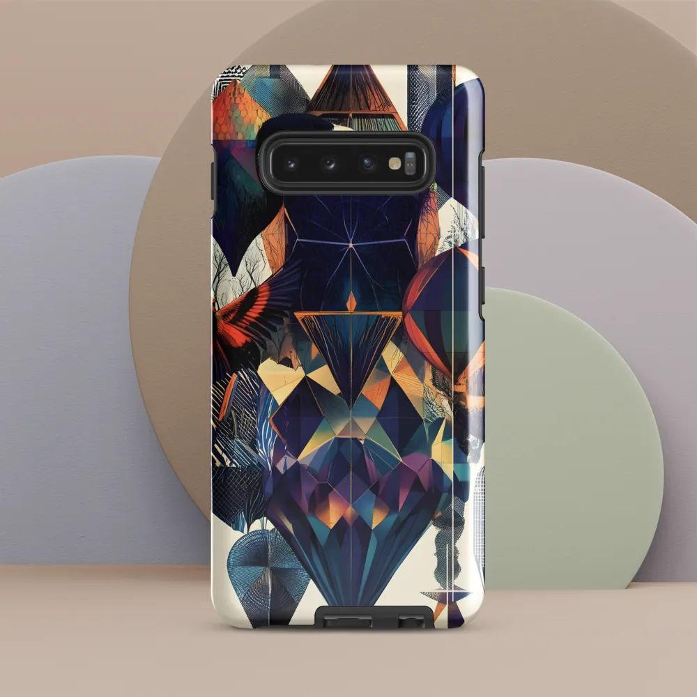 Geometric Harmonies | Phone Case |  S10 Plus | Tough Case | Glossy