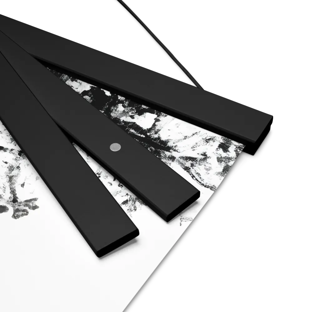 Whispers of Nature | Poster With Black Wood Hanger | 16″×16″