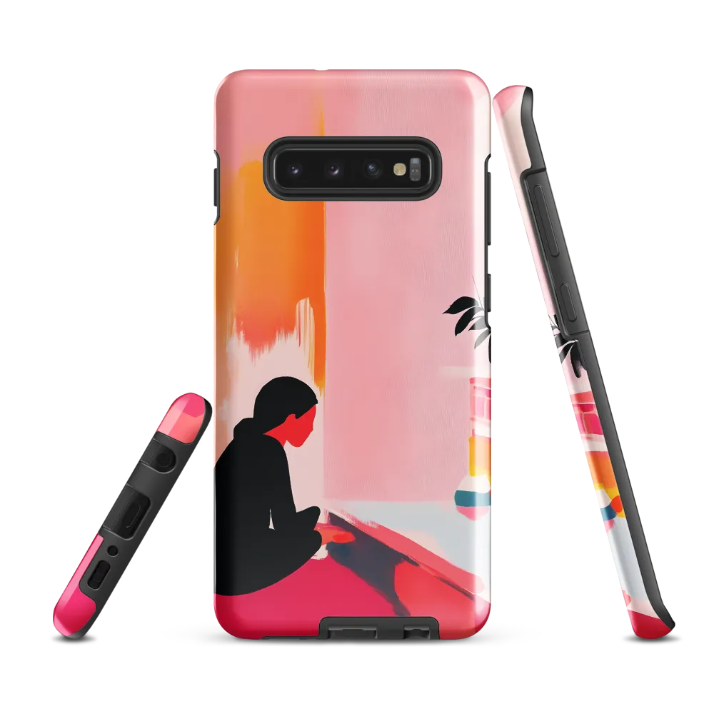 Silent Contemplation | Phone Case |  S10 Plus | Tough Case | Glossy