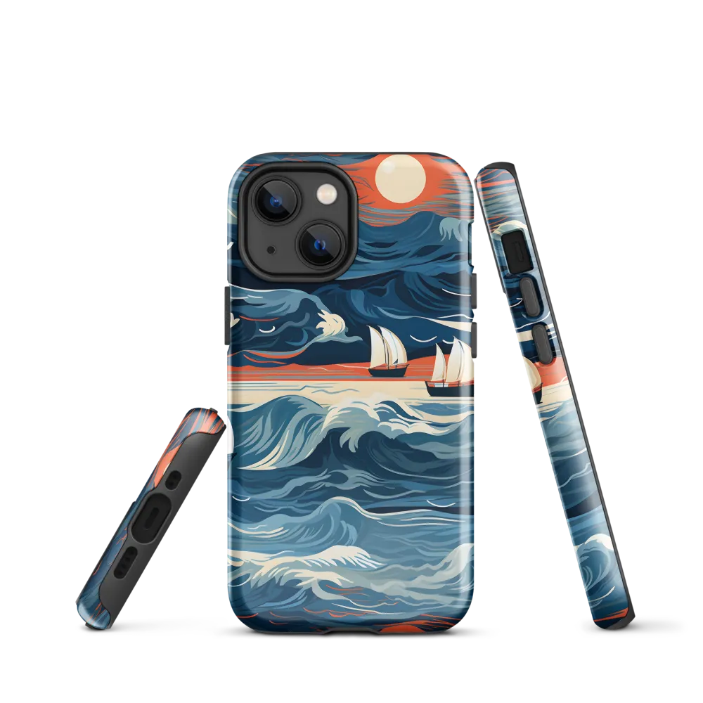 Ocean Whispers: A Voyage at Dusk