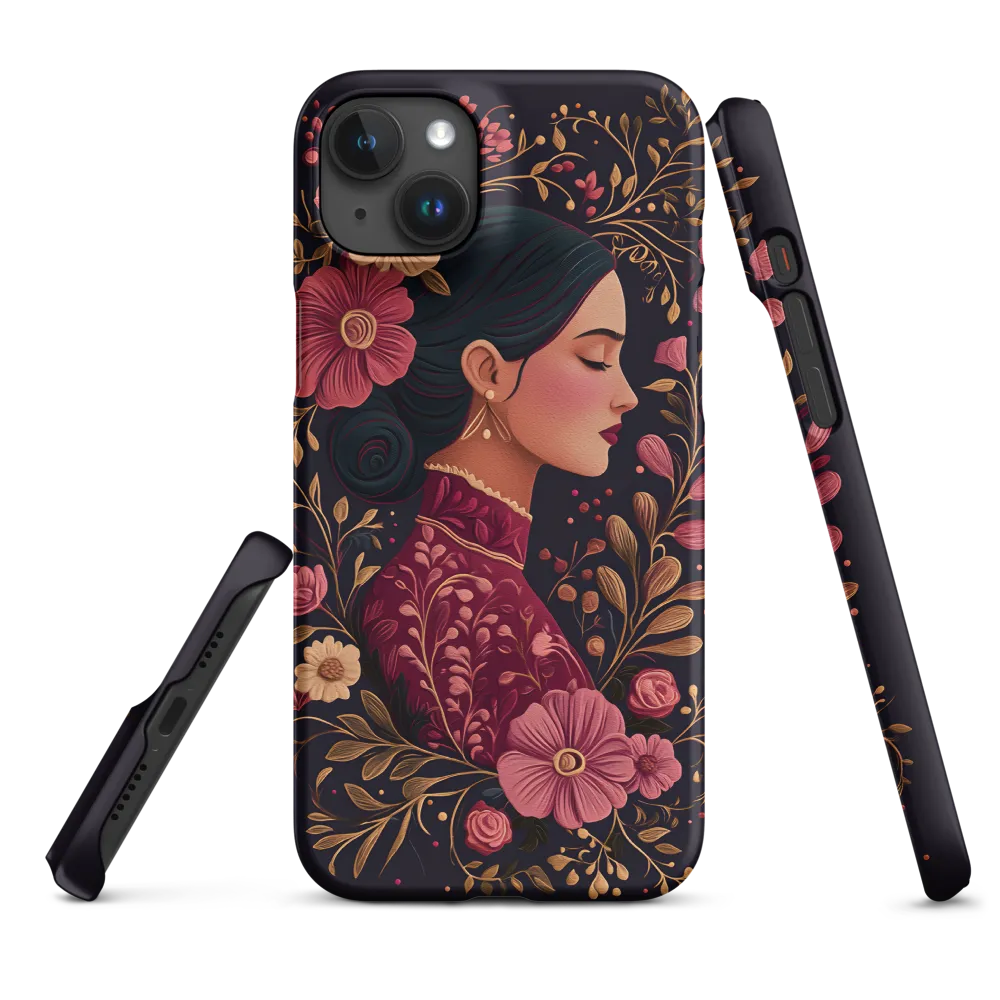 Portrait of Serenity | Phone Case |  15 Plus | Snap Case | Matte