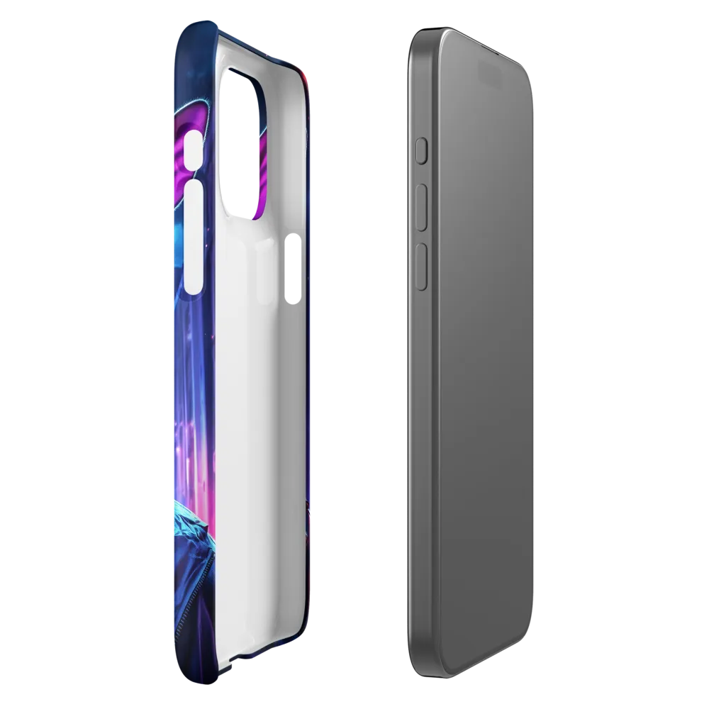 Urban Giraffe: A Neon Fantasy | Phone Case |  15 Pro Max | Snap Case | Matte