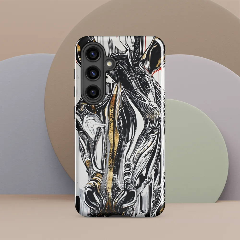 Ethereal Majesty: The Abstract Zebra
