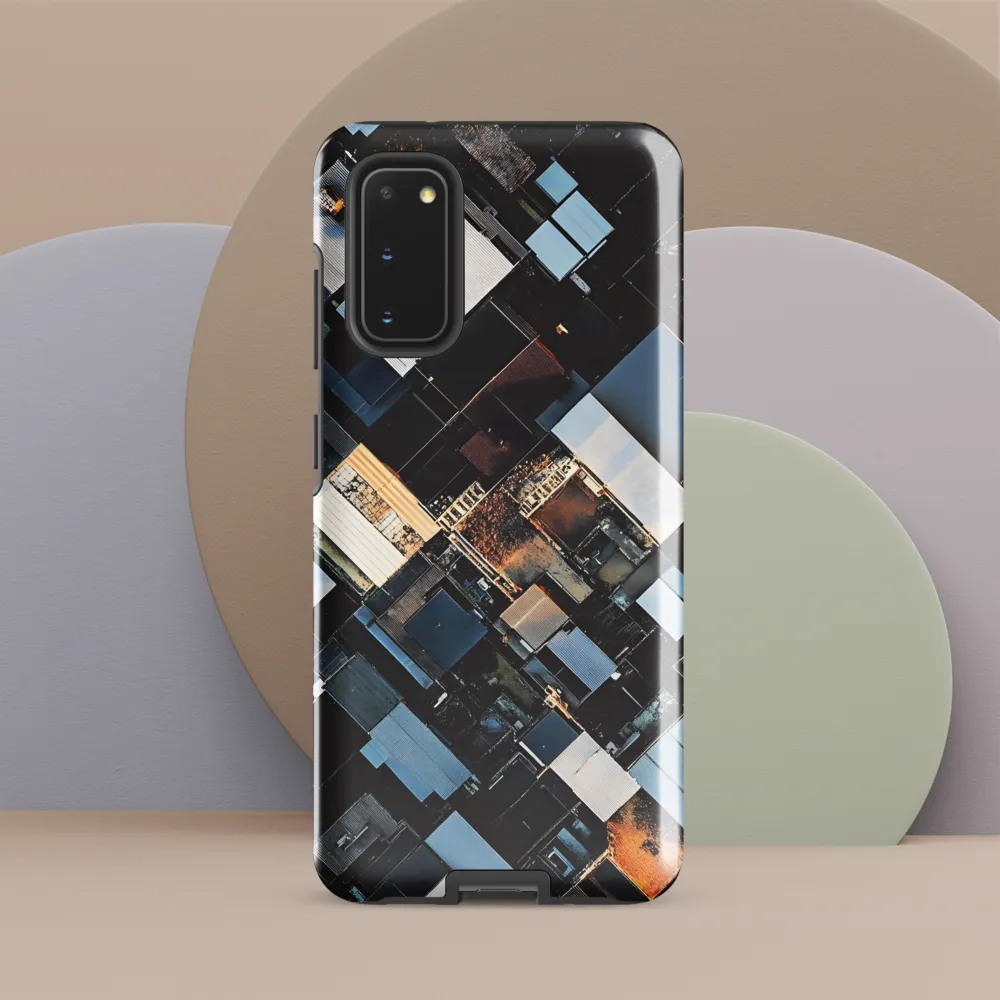 Urban Mosaic from Above