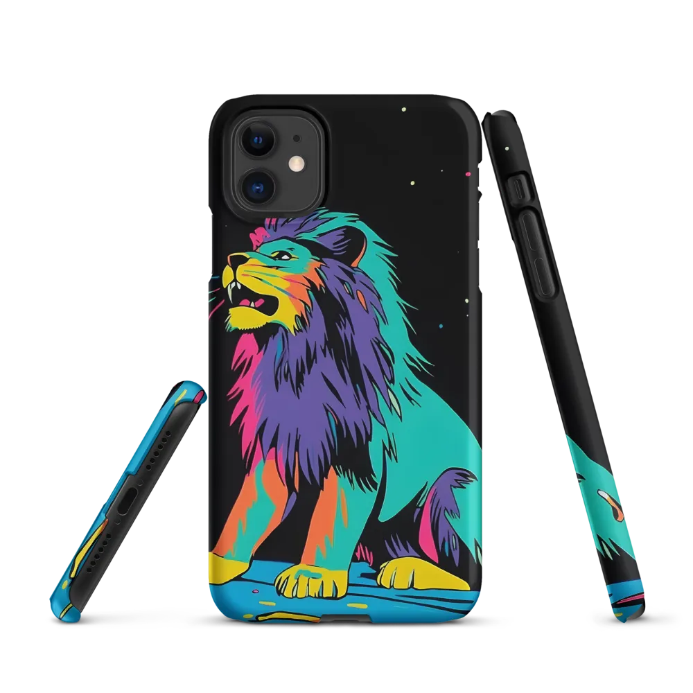 Roaring Colors: The Neon Lion