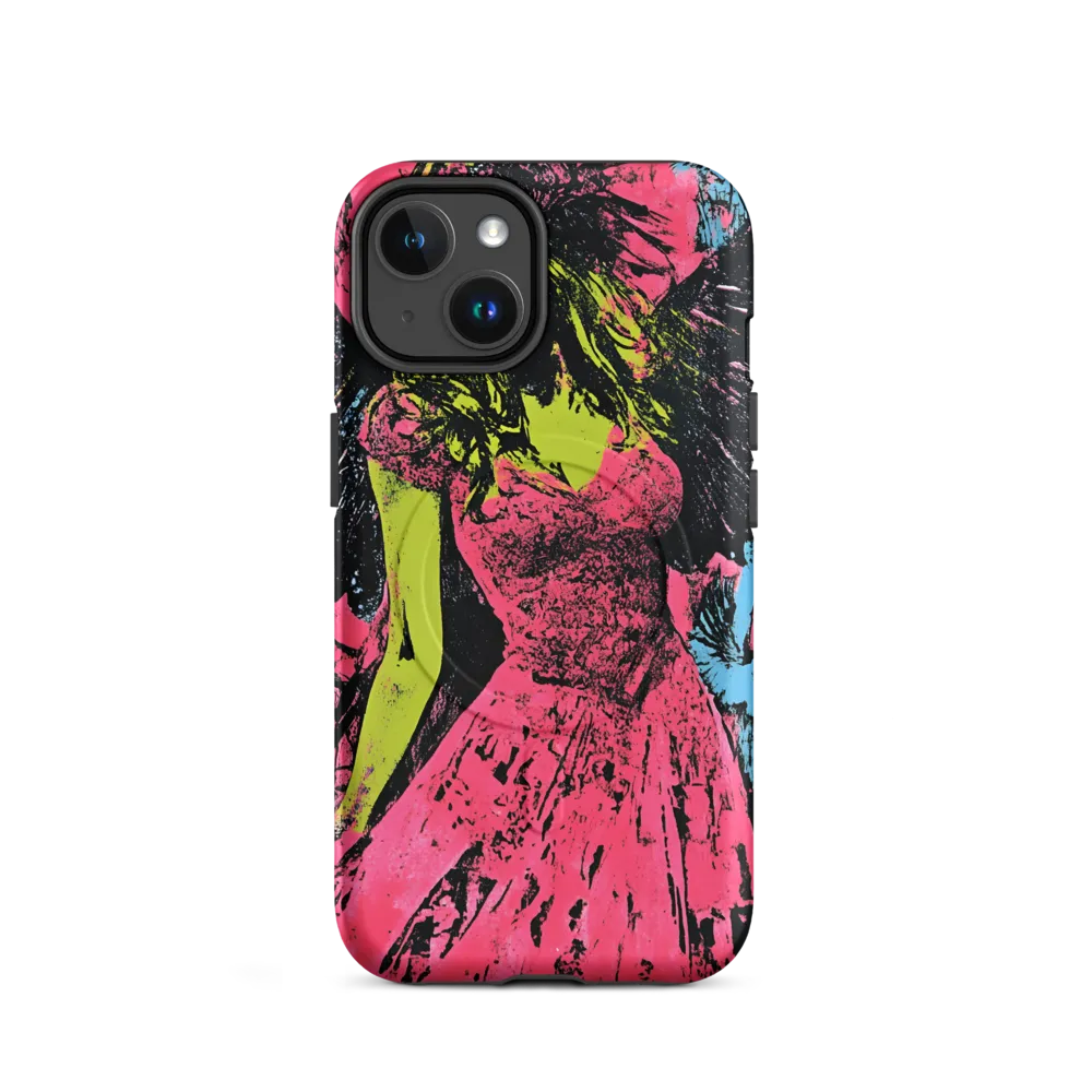 Mystical Angel in Neon Dreams