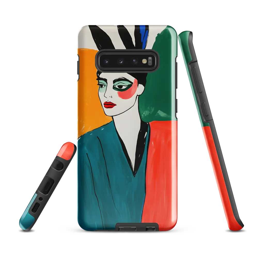 Whimsical Contemplation | Phone Case |  S10 Plus | Tough Case | Glossy