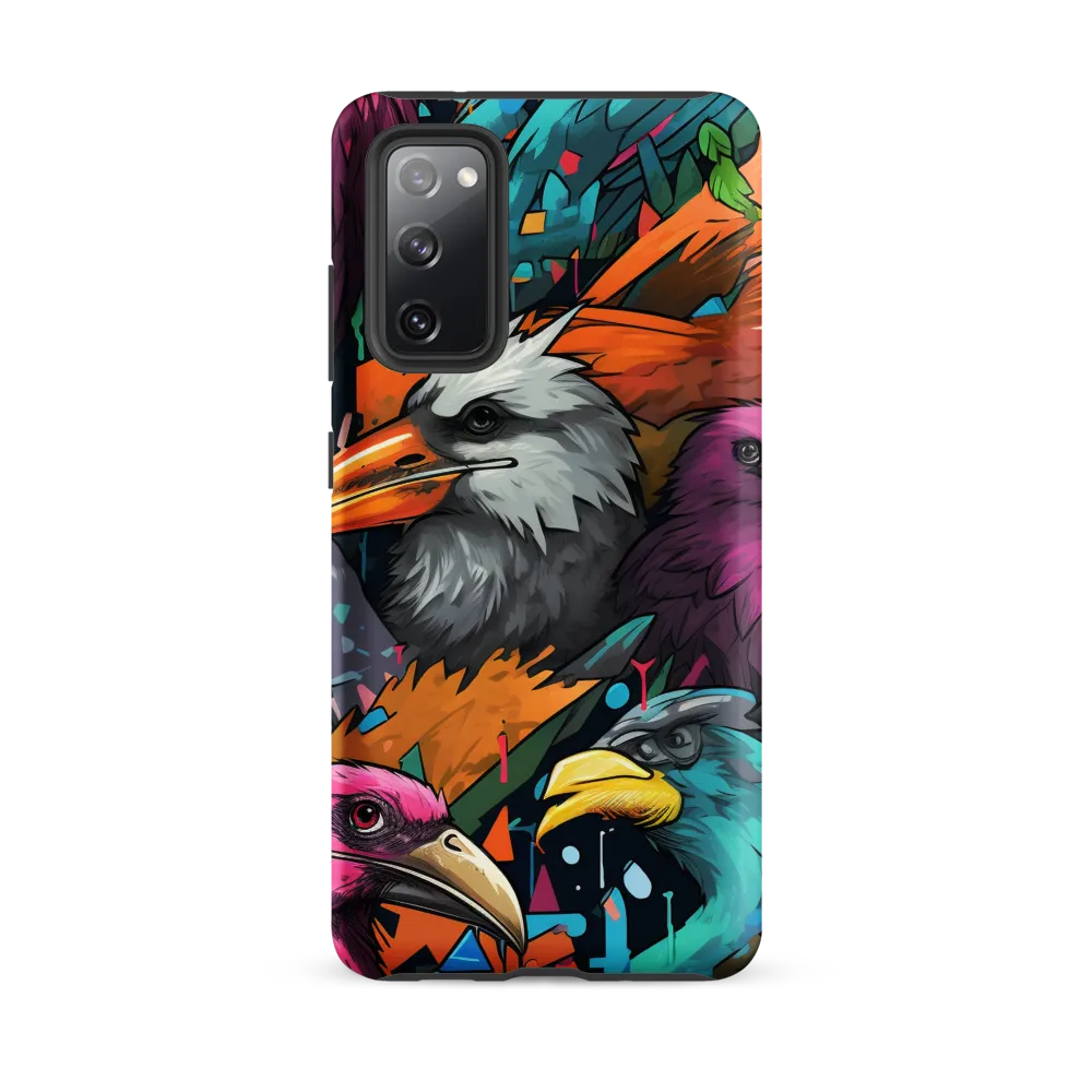 Avian Vortex: A Celebration of Color and Form