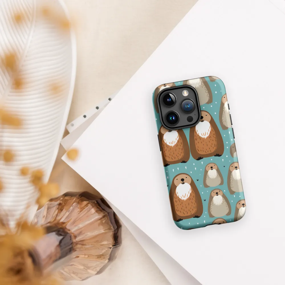 Whimsical Otter Pattern