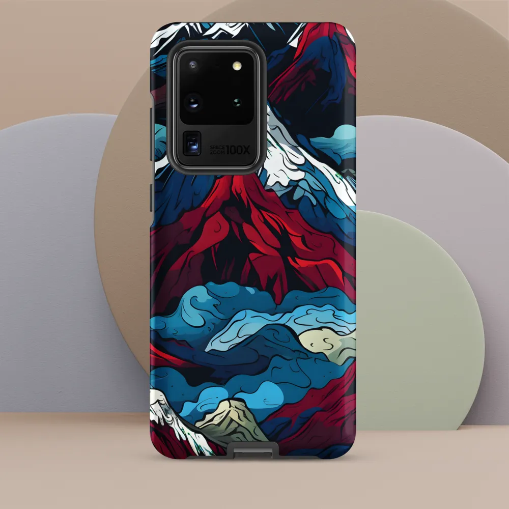 Mountain Majesty: An Abstract Voyage