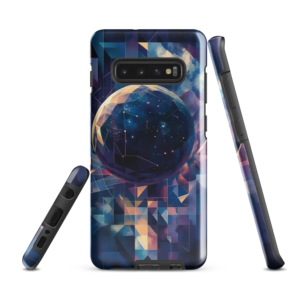 Celestial Geometry | Phone Case |  S10 Plus | Tough Case | Glossy