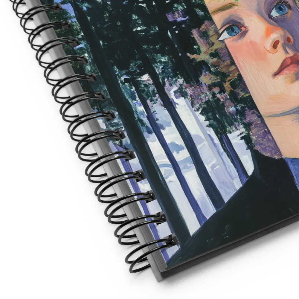 Harmony of Nature and Self | Spiral Notebook