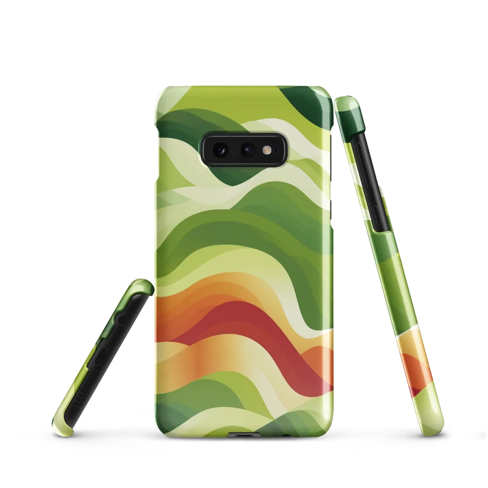 Waves of Nature | Phone Case |  S10e | Snap Case | Glossy