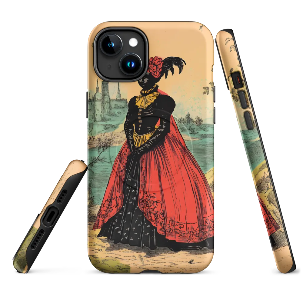 Elegance in Red and Gold