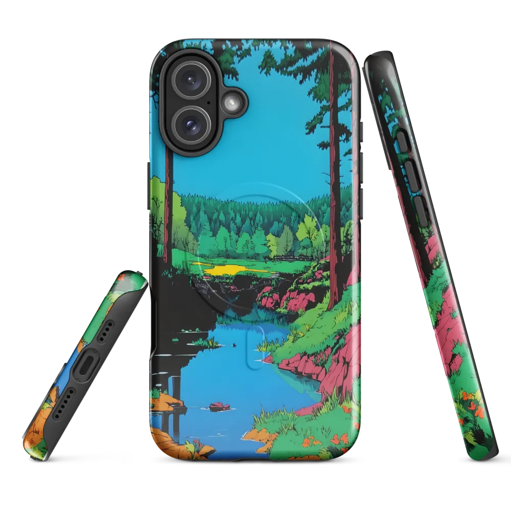 Tranquil Reflections: A Vibrant Landscape