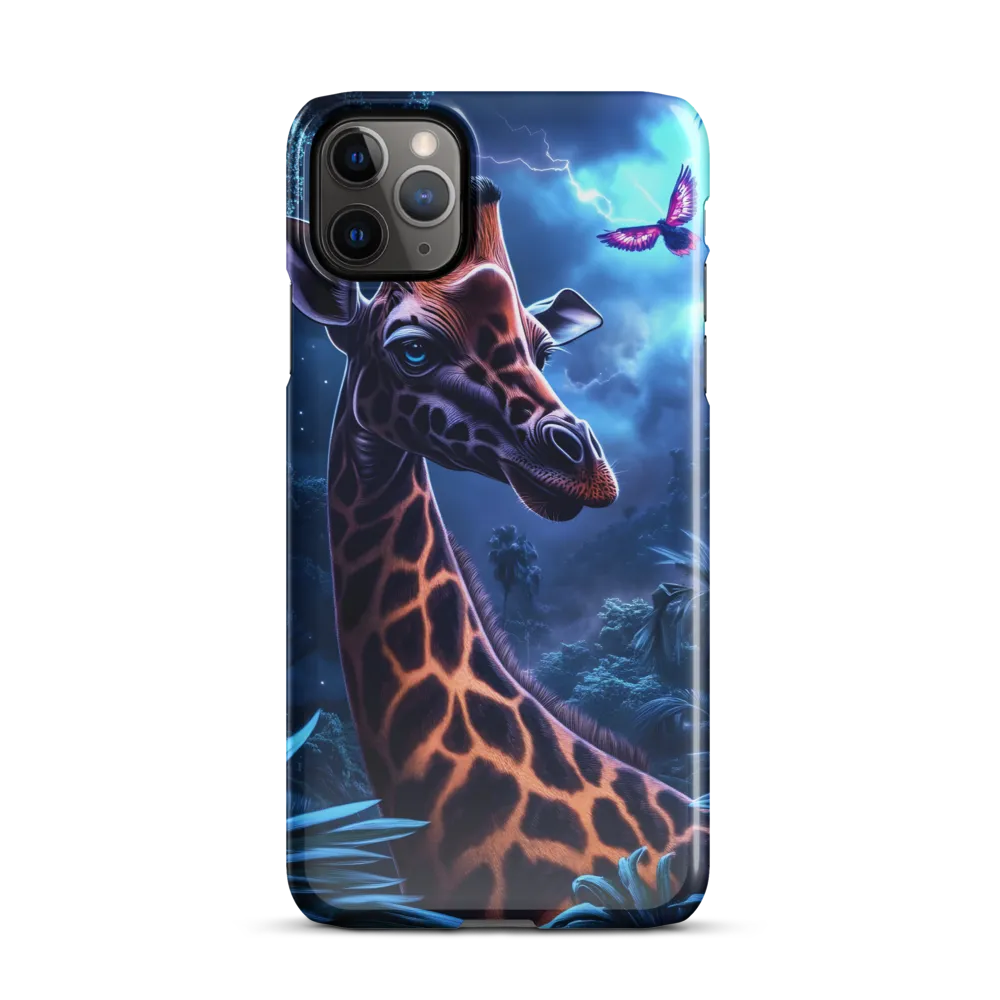 Mystical Giraffe in Twilight Jungle | Phone Case |  11 Pro Max | Snap Case | Glossy