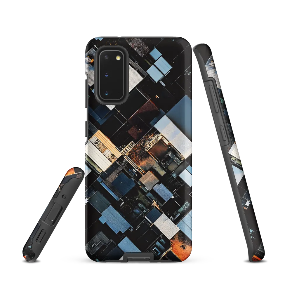 Urban Mosaic from Above | Phone Case |  S20 | Tough Case | Matte