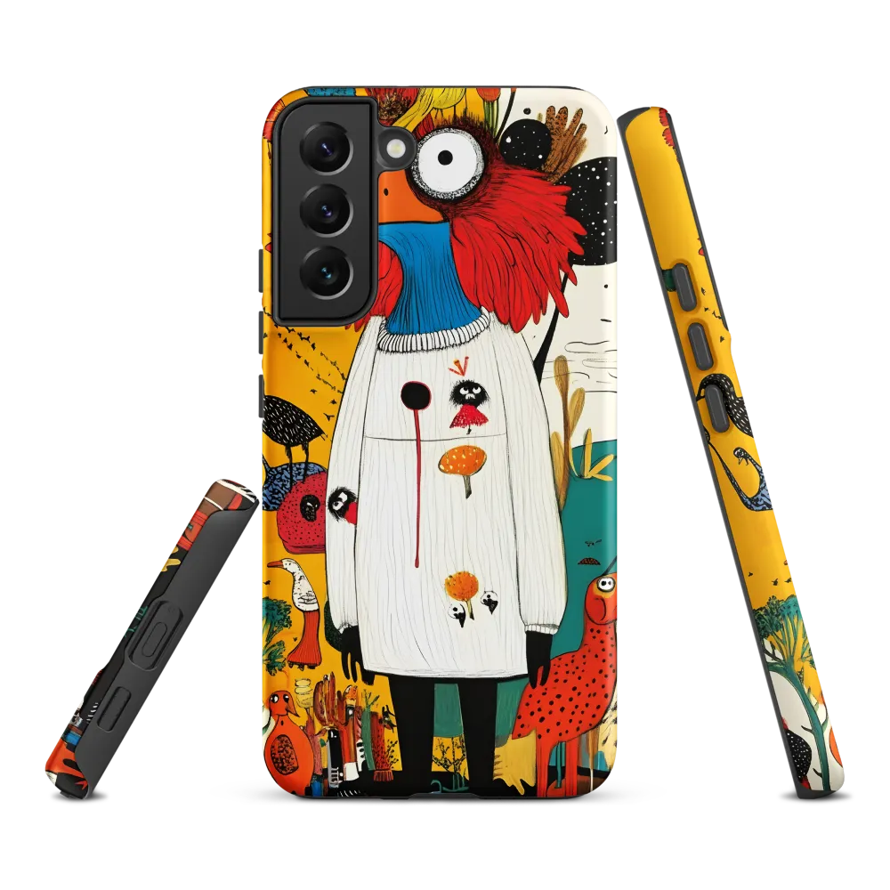 Whimsical Bird's Embrace