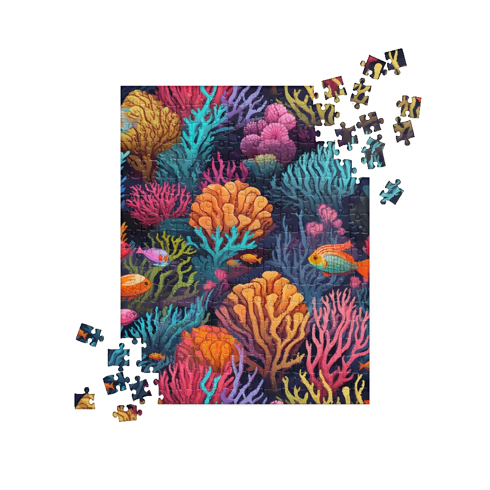 Underwater Harmony: A Coral Reef Wonderland