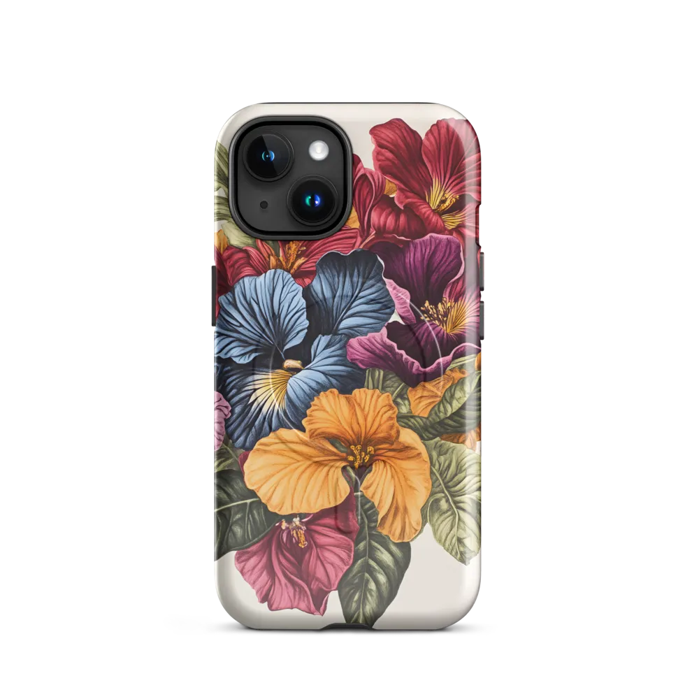 Floral Symphony in Color | Phone Case |  15 | MagSafe® Tough Case | Glossy