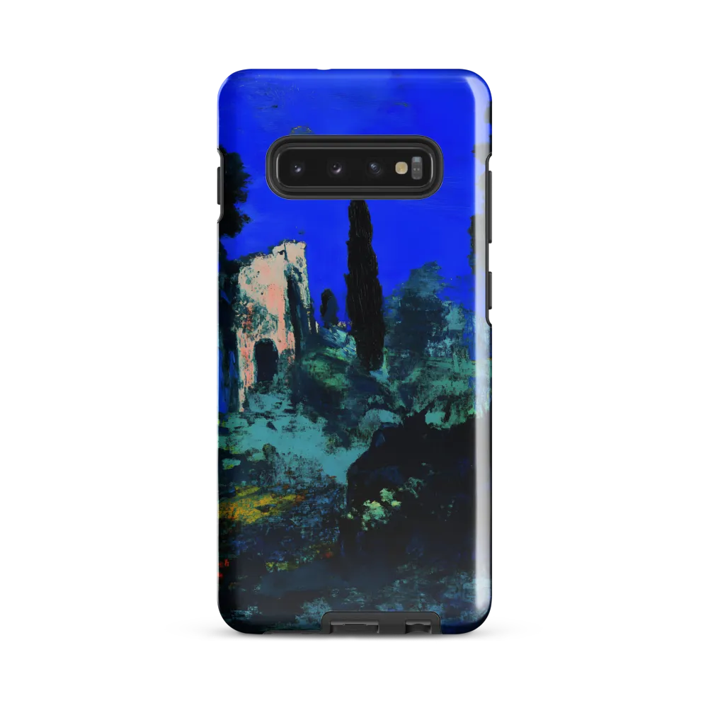 Moonlit Ruins: An Impression of Tranquility | Phone Case |  S10 Plus | Tough Case | Glossy