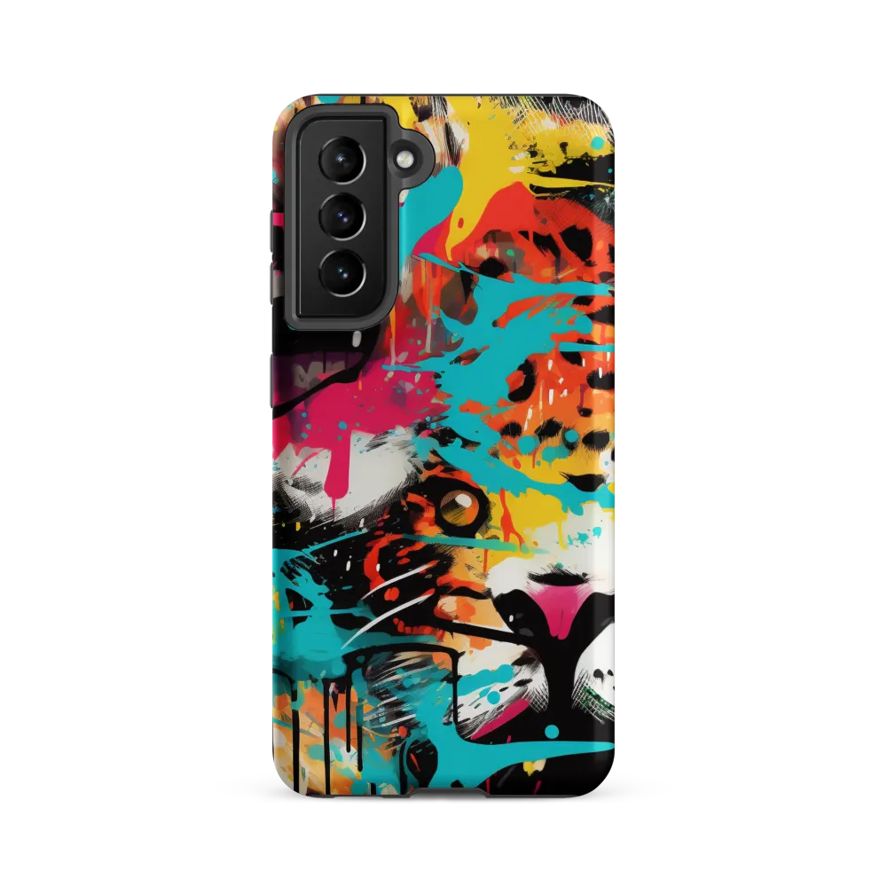 Fierce Fusion: Tiger and Lion in Graffiti