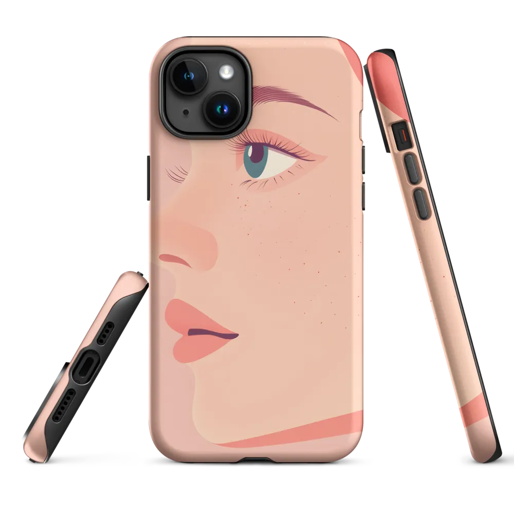 Serenity in Profile | Phone Case |  15 Plus | Tough Case | Matte