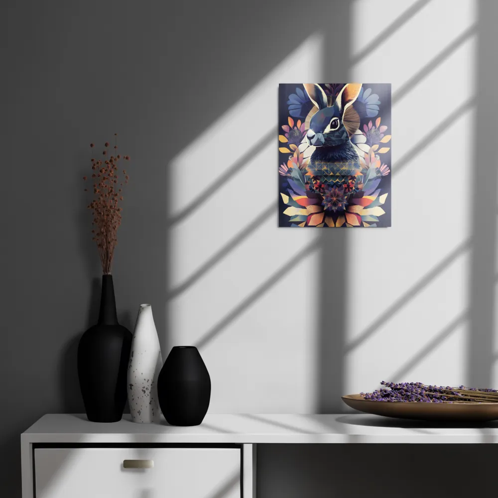 Ethereal Bunny: A Geometric Wonderland