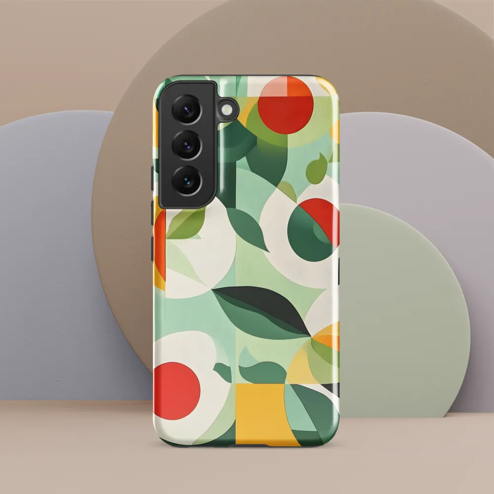 Harmony in Shapes: A Playful Abstract Design