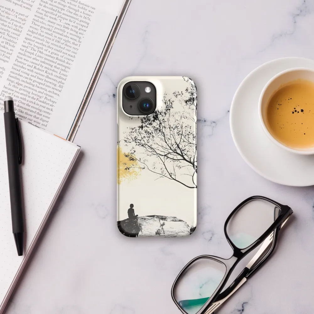 Whispers of Solitude | Phone Case |  15 | Snap Case | Glossy