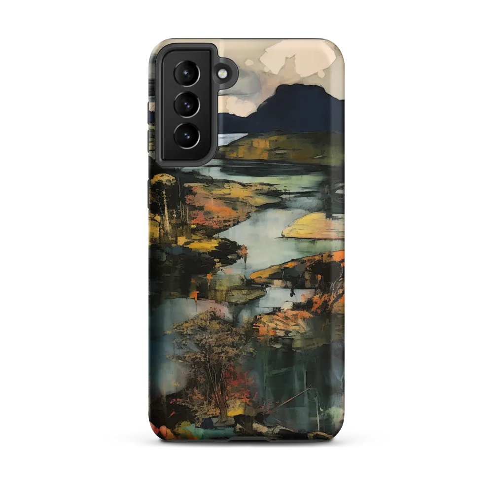 Harmony of Nature: An Abstract Journey | Phone Case |  S21 Plus | Tough Case | Matte