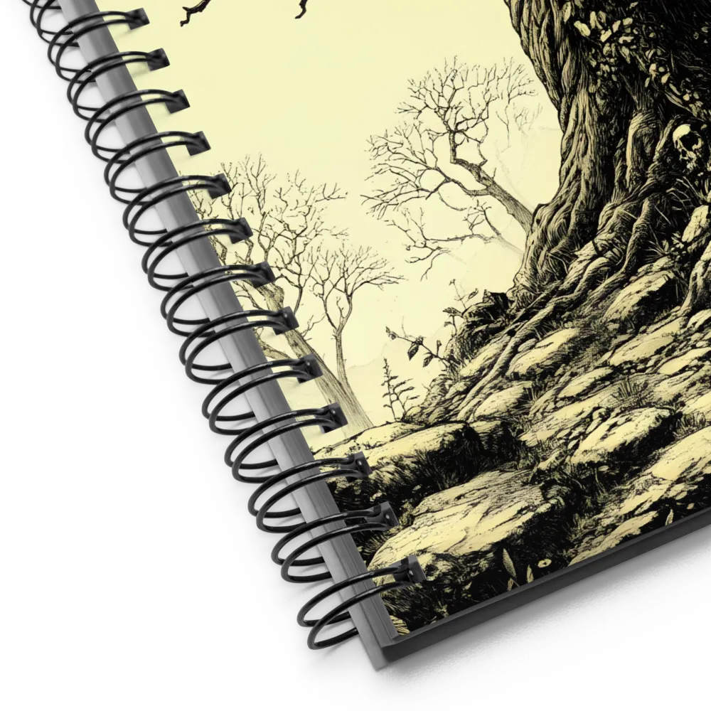 Whispers of Ancient Roots | Spiral Notebook