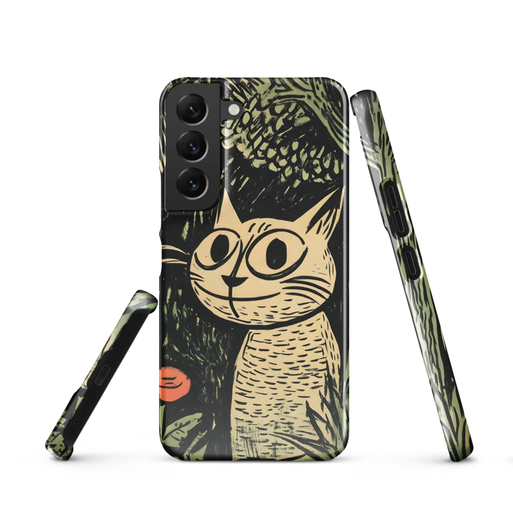 Whimsical Cat in the Forest