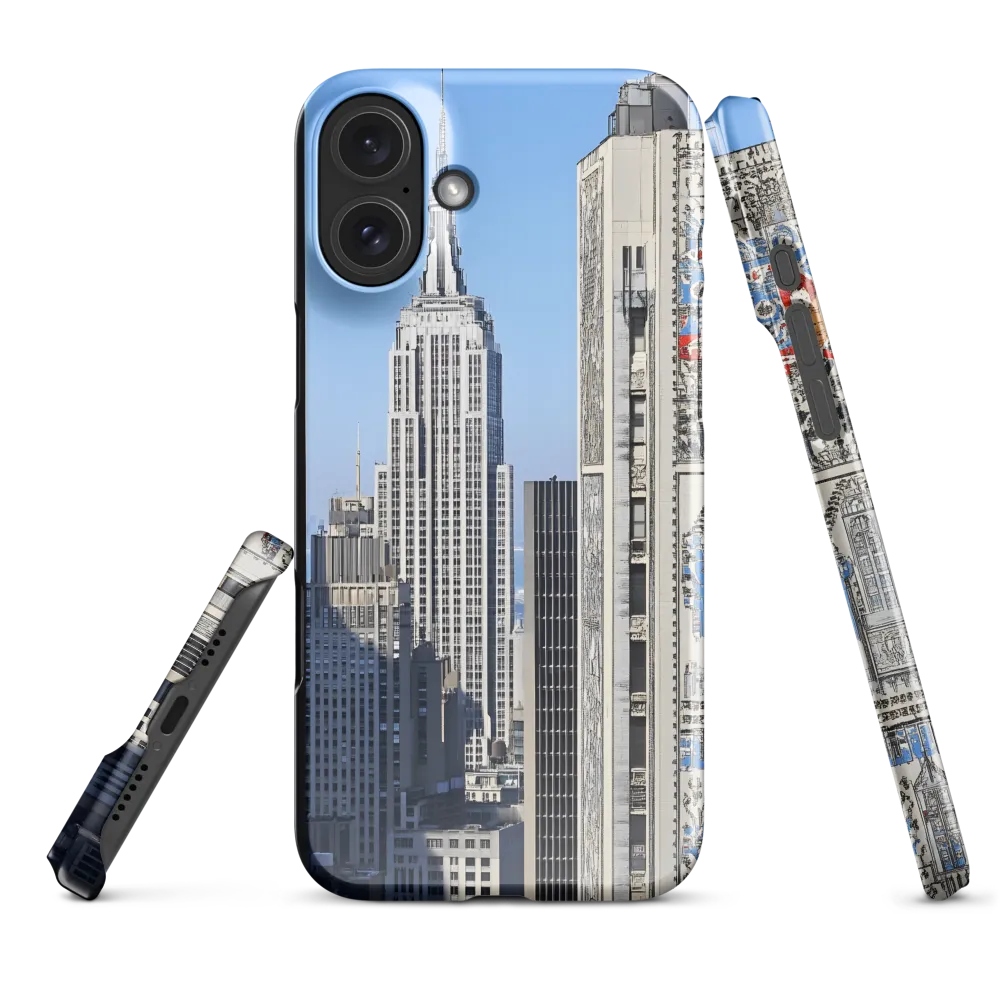 Urban Elegance: New York's Iconic Skyline | Phone Case |  16 Plus | Snap Case | Glossy