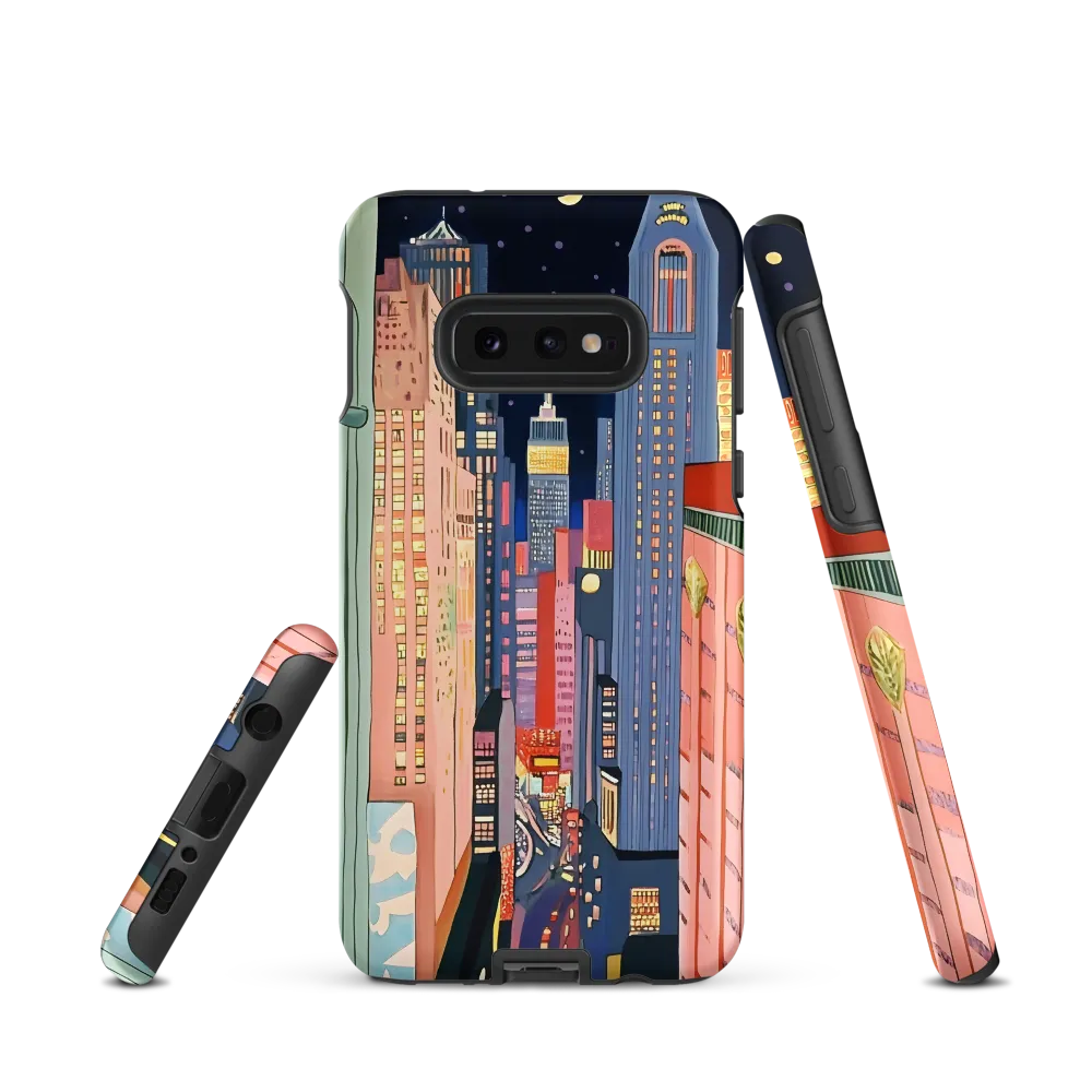 Urban Dreamscape: A Pop Art Night | Phone Case |  S10e | Tough Case | Matte