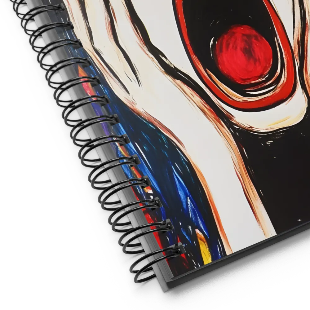 Echoes of Despair | Spiral Notebook