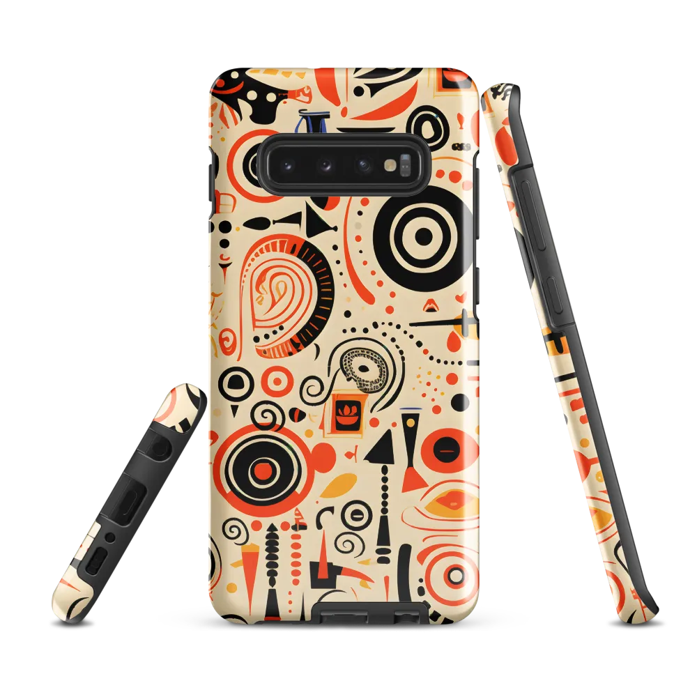 Rhythms of Geometry | Phone Case |  S10 Plus | Tough Case | Glossy