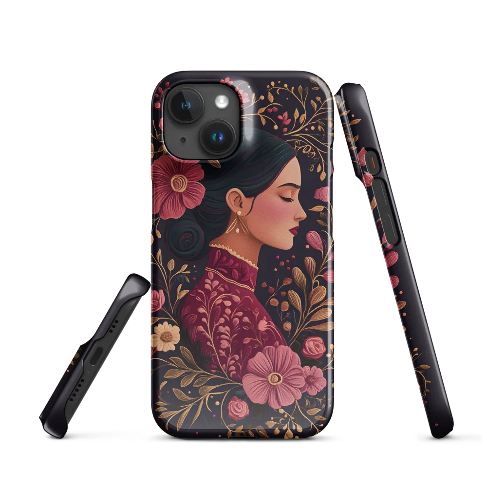 Portrait of Serenity | Phone Case |  15 | Snap Case | Glossy