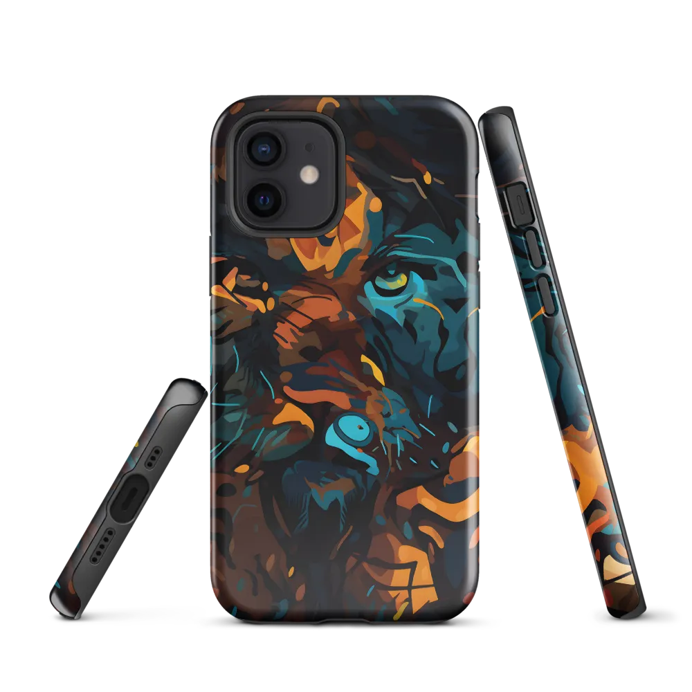 Tropical Enigma: A Wildlife Quartet | Phone Case |  12 | Tough Case | Glossy