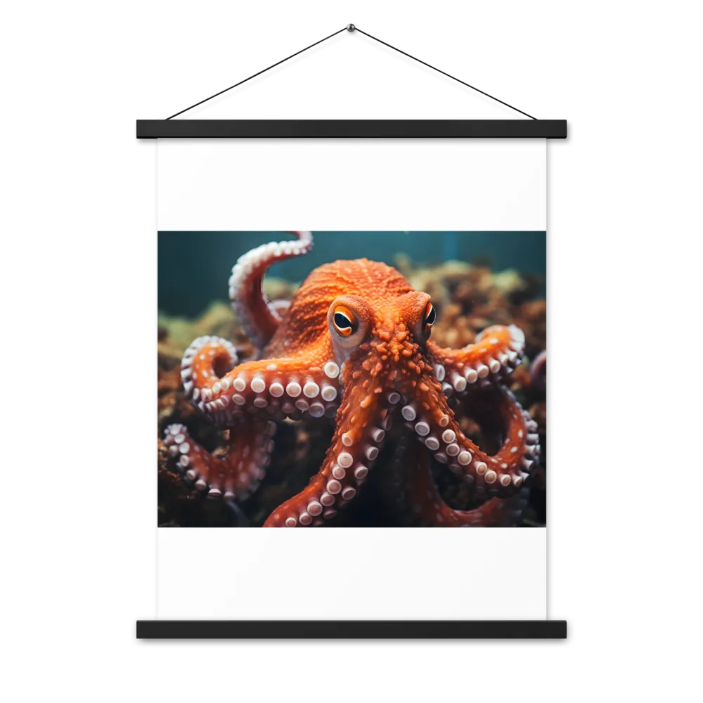 Curious Depths | Poster With Black Wood Hanger | 18″×24″