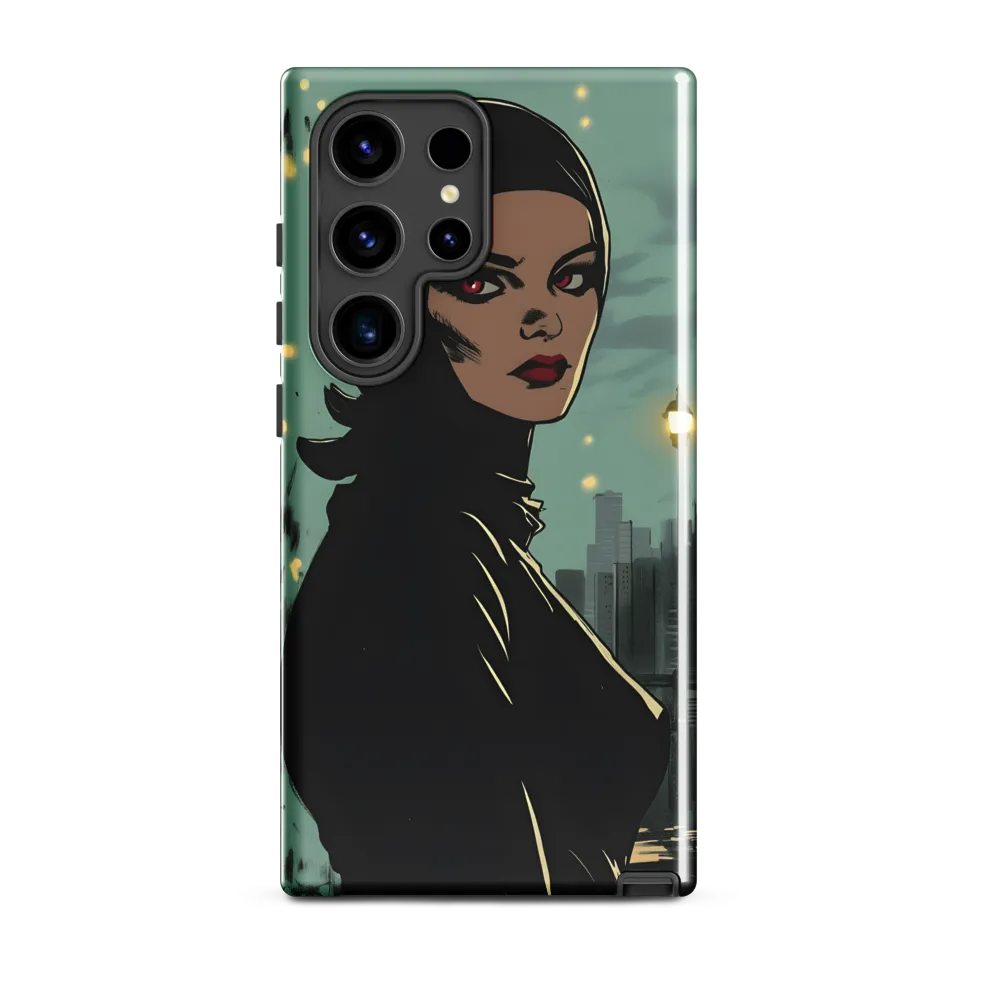 Shadows of Intrigue | Phone Case |  S24 Ultra | Tough Case | Glossy