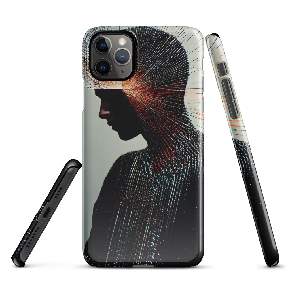 Radiant Reflection: An Abstract Journey of Thought | Phone Case |  11 Pro Max | Snap Case | Glossy